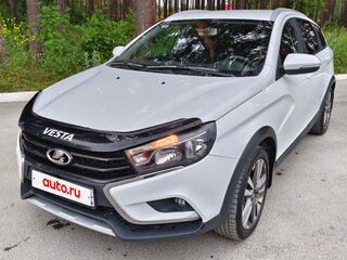 2018 Lada (ВАЗ) Vesta SW Cross I, белый, 1200000 рублей, вид 1