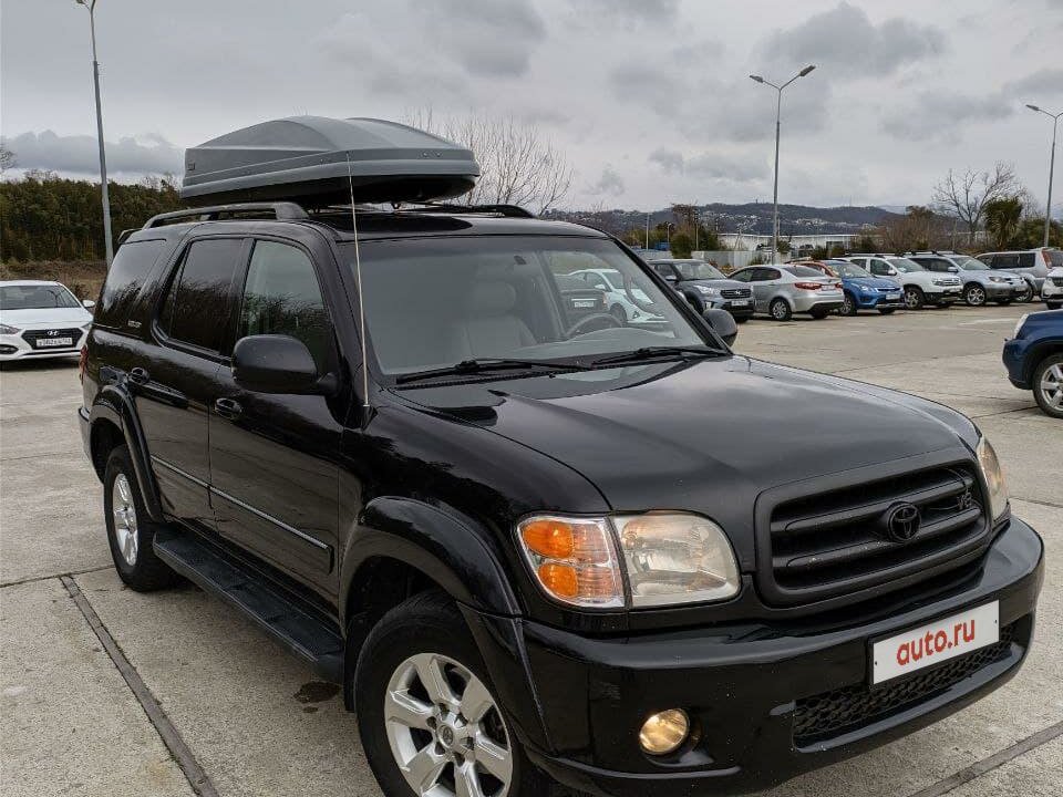 Toyota Sequoia 2008 черный