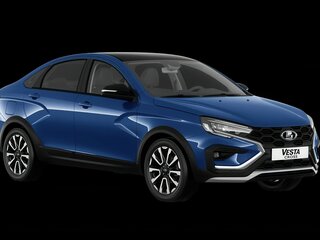 2025 Lada (ВАЗ) Vesta I Рестайлинг (NG), синий, 1646000 рублей, вид 1