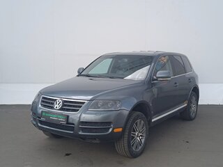 2004 Volkswagen Touareg I, серый, 499000 рублей, вид 1