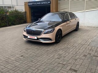 2017 Mercedes-Benz Maybach S-Класс 450 I (X222) Рестайлинг, бежевый, 11200000 рублей, вид 1