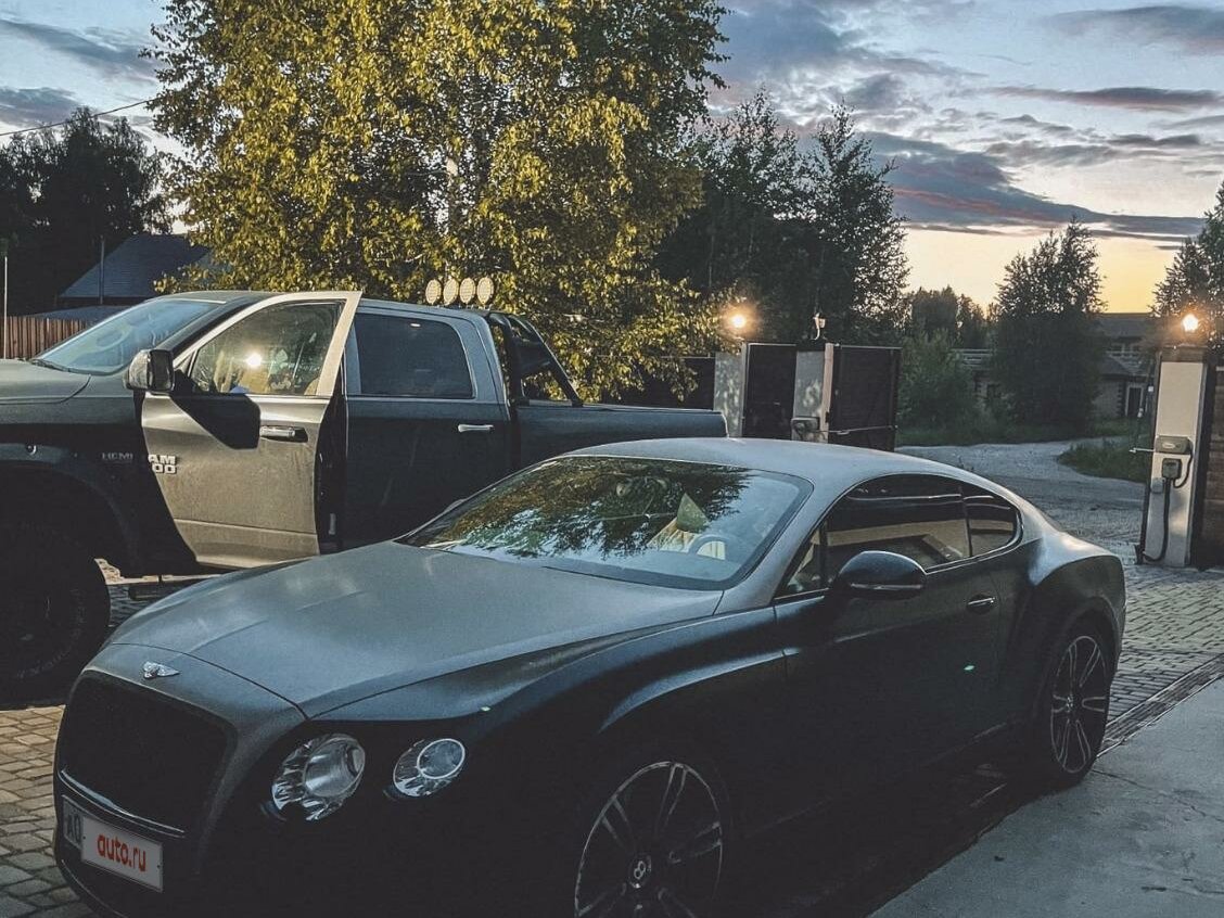 Купить б/у Bentley Continental GT II 4.0 AT (507 л.с.) 4WD бензин ...