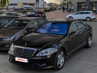 2005 Mercedes-Benz S-Класс 500 Long V (W221), чёрный, 2550000 рублей, вид 1