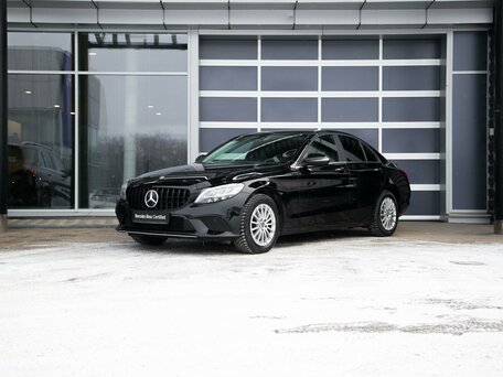 2019 Mercedes-Benz C-Класс 180 IV (W205) Рестайлинг, чёрный, 2450000 рублей, вид 1