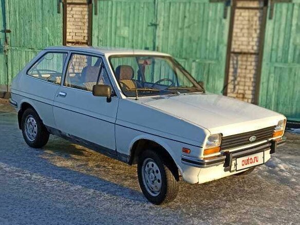 1978 Ford Fiesta Mk1, белый - вид 3