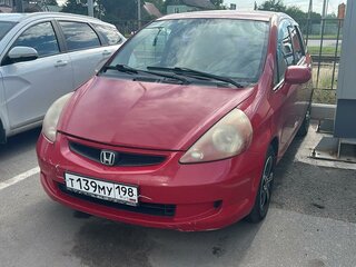 2007 Honda Fit I, красный, 369000 рублей, вид 1