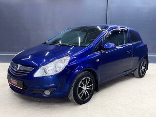 2008 Opel Corsa D, синий, 330000 рублей, вид 1