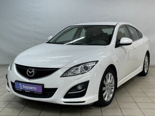 2010 Mazda 6 II (GH) Рестайлинг, белый, 999000 рублей, вид 1