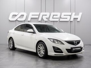 2010 Mazda 6 II (GH) Рестайлинг, белый, 699000 рублей, вид 1