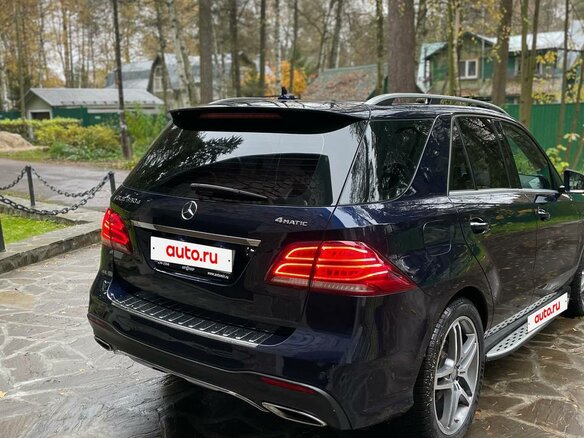 2016 Mercedes-Benz GLE 350 d I (W166), синий, 3000000 рублей - вид 4
