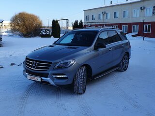 2012 Mercedes-Benz M-Класс 350 CDI III (W166), серебристый, 2100000 рублей, вид 1