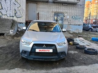 2012 Mitsubishi ASX I, серебристый, 800000 рублей, вид 1