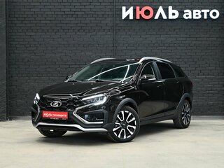 2024 Lada (ВАЗ) Vesta SW Cross I Рестайлинг (NG), чёрный, 1530000 рублей, вид 1