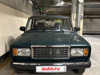 2007 Lada (ВАЗ) 2107, зелёный, 300000 рублей, вид 1