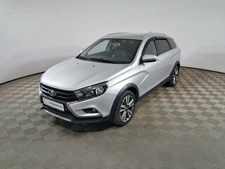 2019 Lada (ВАЗ) Vesta SW Cross I, серебристый, 1165000 рублей, вид 1