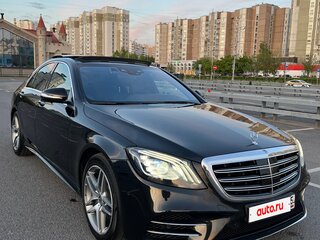 2020 Mercedes-Benz S-Класс 350 d VI (W222, C217) Рестайлинг, чёрный, 4900000 рублей, вид 3