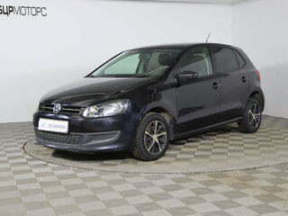2011 Volkswagen Polo V, чёрный, 529990 рублей, вид 1