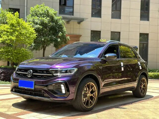 2022 Volkswagen T-Roc I Рестайлинг, фиолетовый, 1755123 рублей, вид 1