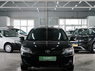 2013 Toyota Corolla X (E140, E150) Рестайлинг, чёрный, 1149000 рублей, вид 1