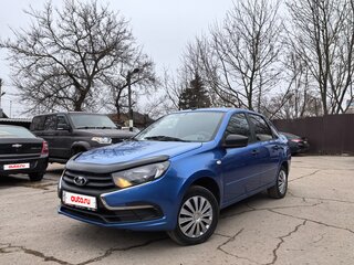 2018 Lada (ВАЗ) Granta I Рестайлинг, синий, 485000 рублей, вид 1