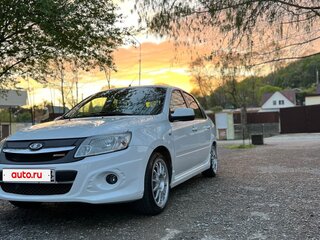 2014 Lada (ВАЗ) Granta Sport I, белый, 580000 рублей, вид 1