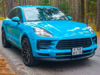 2019 Porsche Macan S I Рестайлинг, синий, 4650000 рублей, вид 1