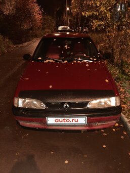 1992 Renault 19 II, красный, 60000 рублей, вид 1