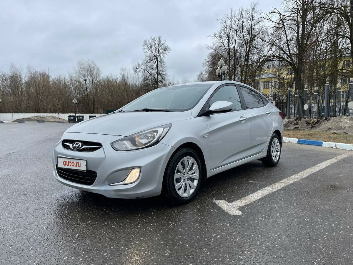 Купить б/у Hyundai Solaris I 1.4 AT (107 л.с.) бензин автомат в Орехово ...