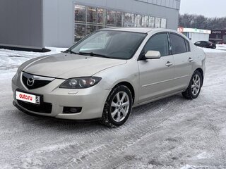 2007 Mazda 3 I (BK) Рестайлинг, золотистый, 640000 рублей, вид 1