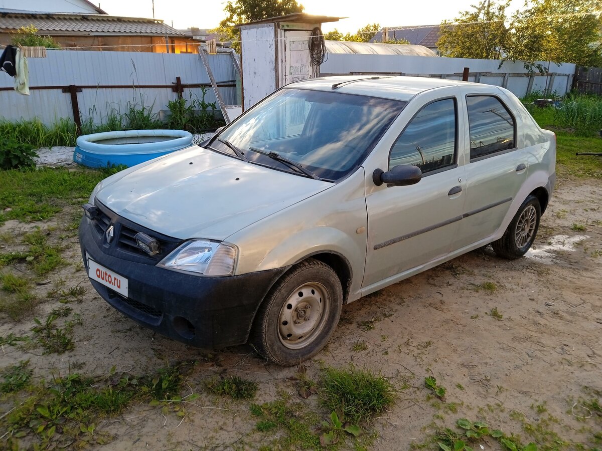 Купить б/у Renault Logan I 1.6 MT (87 л.с.) бензин механика в Тюменской ...