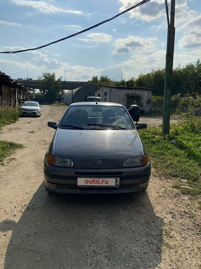 Фиат пунто белый