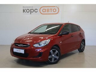 2012 Hyundai Solaris I, красный, 685400 рублей, вид 1