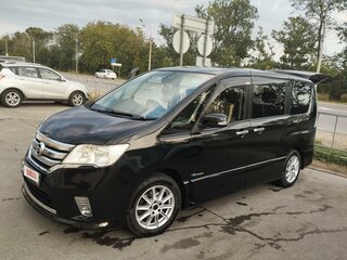 2013 Nissan Serena IV (C26), чёрный, 1540000 рублей, вид 1