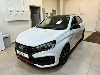 2024 Lada (ВАЗ) Vesta SW Sportline I Рестайлинг (NG), белый, 2473000 рублей, вид 1
