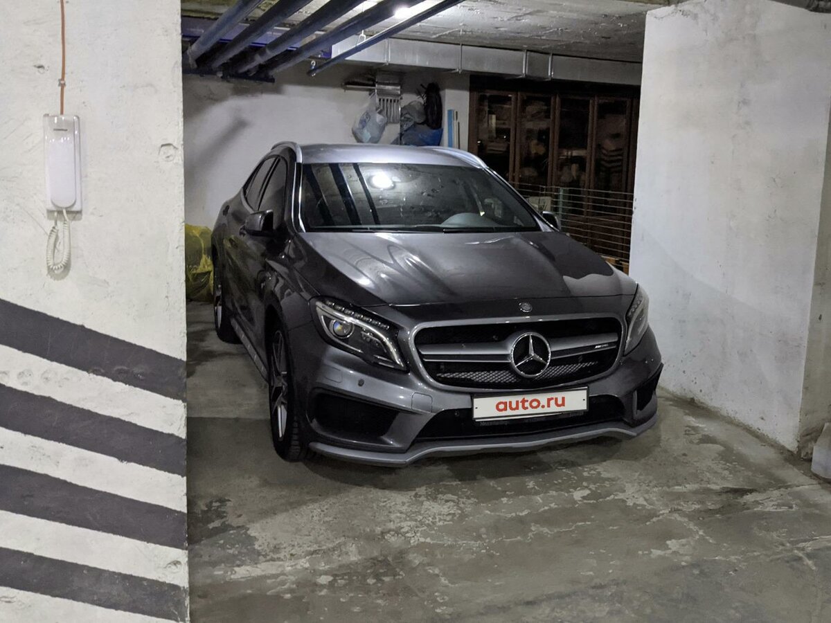 Мерседес графит матовый GLA