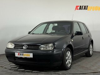 1999 Volkswagen Golf IV, чёрный, 310000 рублей, вид 1