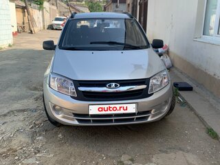 2012 Lada (ВАЗ) Granta I, серебристый, 345000 рублей, вид 1