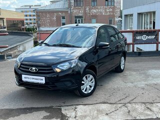 2022 Lada (ВАЗ) Granta I Рестайлинг, чёрный, 825000 рублей, вид 1