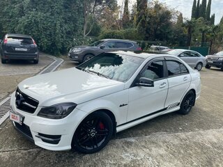 2012 Mercedes-Benz C-Класс 180 BlueEFFICIENCY III (W204) Рестайлинг, белый, 1449000 рублей, вид 1