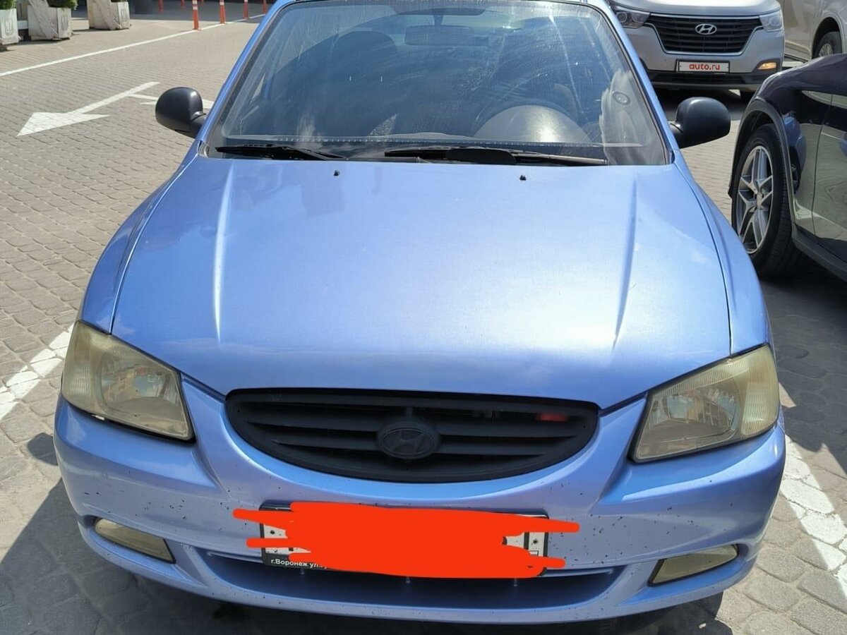 Купить б/у Hyundai Accent II ТагАЗ 1.5 MT (90 л.с.) бензин механика во ...