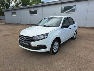 2020 Lada (ВАЗ) Granta I Рестайлинг, белый, 549000 рублей, вид 1