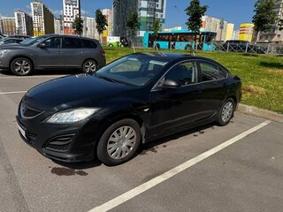 2011 Mazda 6 II (GH) Рестайлинг, чёрный, 620000 рублей, вид 1