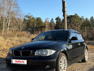 2006 BMW 1 серии 116i I (E81/E82/E87/E88), чёрный, 685000 рублей, вид 1