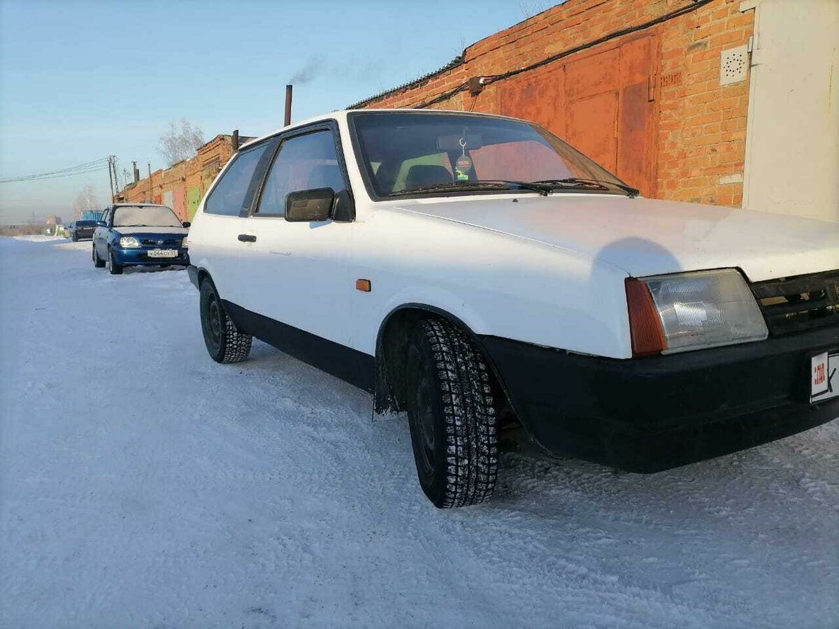 ВАЗ 2108 белая новая