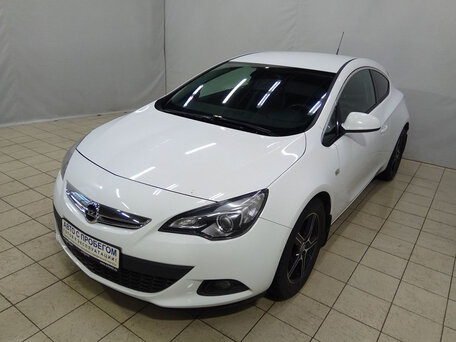 2013 Opel Astra GTC J Рестайлинг, белый, 999000 рублей, вид 1