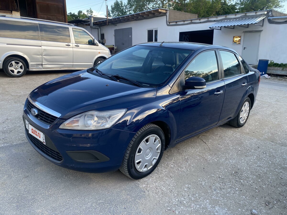 Ford Focus 2008 синяя