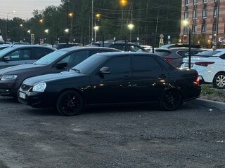 2018 Lada (ВАЗ) Priora I Рестайлинг, чёрный, 750000 рублей, вид 1