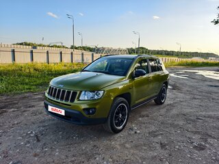 2012 Jeep Compass I Рестайлинг, зелёный, 1400000 рублей, вид 1