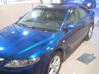 2006 Mazda 6 I (GG) Рестайлинг, синий, 445000 рублей, вид 1