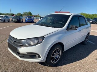 2021 Lada (ВАЗ) Granta I Рестайлинг, белый, 580000 рублей, вид 1